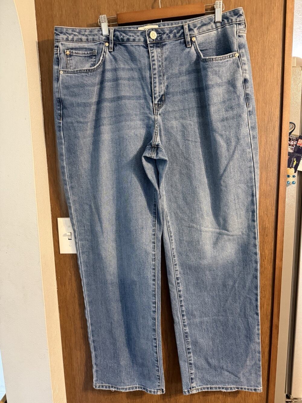 Seven7 womens denim blue jeans size 16